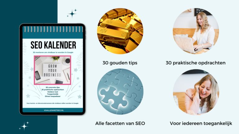 SEO kalender inhoud